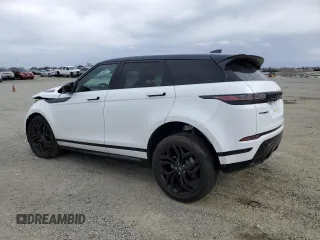 2023 Land Rover Range Rover Evoque Dynamic SE with VIN SALZL2FX7PH222070, listed as a Copart auction lot 48622145 with 5,837 mi miles and Salvage Title. Bid and sale history available at carsss.com. Image 2.