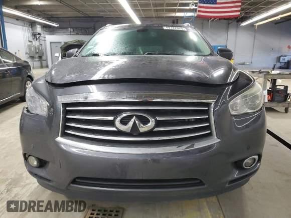 2014 Infiniti QX60 с VIN 5N1AL0MM1EC540483, выставлен на аукционе Copart как лот 49122025 с пробегом 106 206 миль миль и Списание • Salvage title. История ставок и продаж доступна на DreamBid. Изображение 5.