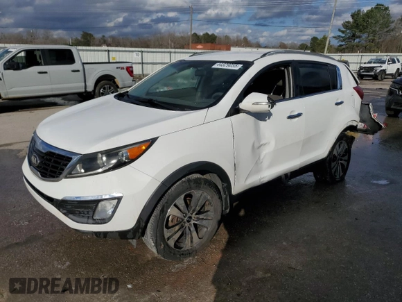 2013 Kia Sportage EX with VIN KNDPC3A21D7419995, listed as a Copart auction lot 44329055 with 139,181 mi miles and Salvage title. Bid and sale history available at DreamBid. Image 1.