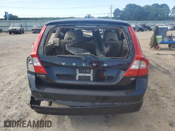 2008 Volvo V70 with VIN YV1BW982681051052, listed as a Copart auction lot 57640395 with 110,228 mi miles and Salvage title. Bid and sale history available at DreamBid. Image 6.