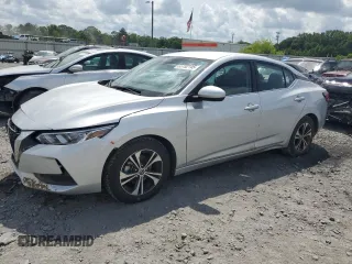 2023 Nissan Sentra SV z VIN 3N1AB8CV3PY221938, wystawiony jako Copart lot #55152145 z przebiegiem 48 786 mil mil oraz Szkoda całkowita • Salvage title. Historia ofert i sprzedaży dostępna na DreamBid. Obrazek 1.
