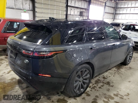 2021 Land Rover Range Rover Velar R-Dynamic S with VIN SALYT2EX6MA327135, listed as a Copart auction lot 47792473 with 7,539 mi miles. Bid and sale history available at carsss.com. Image 3.