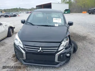 2024 Mitsubishi Mirage G4 SE with VIN ML32FVFJ6RHF07395, listed as a IAAI auction lot 41802623 with 6,188 mi miles. Bid and sale history available at carsss.com. Image 11.