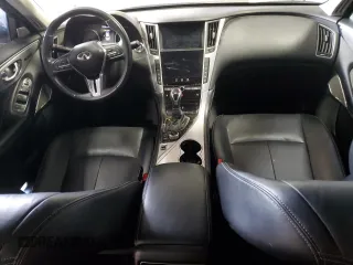 2022 Infiniti Q50 LUXE with VIN JN1EV7BR7NM341183, listed as a Copart auction lot 51604585 with 33,160 mi miles and Clean Title. Bid and sale history available at carsss.com. Image 8.