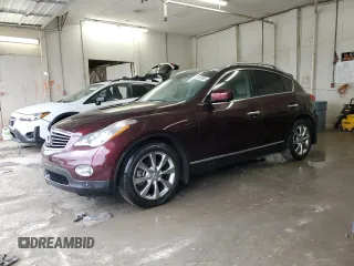 2011 Infiniti EX Journey with VIN JN1AJ0HPXBM800497, listed as a Copart auction lot 48101005 with 65,865 mi miles and Salvage Title. Bid and sale history available at carsss.com. Image 1.