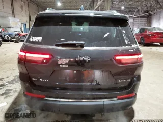 2021 Jeep Grand Cherokee L Limited with VIN 1C4RJKBG4M8121325, listed as a Copart auction lot 41901355 with 60,951 mi miles and Non Repairable. Bid and sale history available at carsss.com. Image 6.