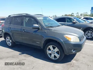 2008 Toyota RAV4 Sport with VIN JTMZD32V985113983, listed as a IAAI auction lot 42654195 with 274,654 mi miles and . Bid and sale history available at DreamBid. Image 1.