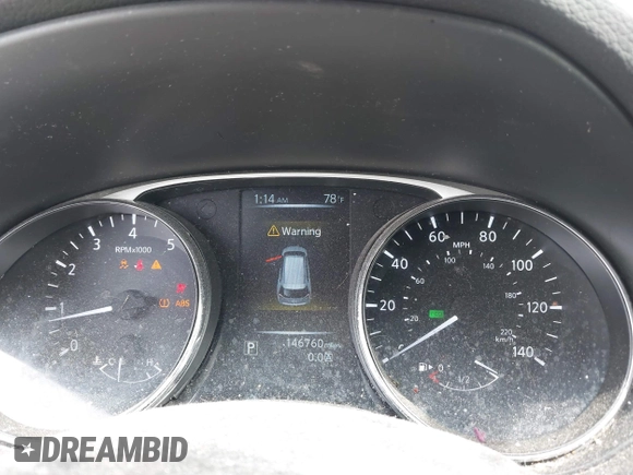 2015 Nissan Rogue SL with VIN 5N1AT2MV4FC854201, listed as a IAAI auction lot 42127639 with 146,760 mi miles and . Bid and sale history available at carsss.com. Image 7.