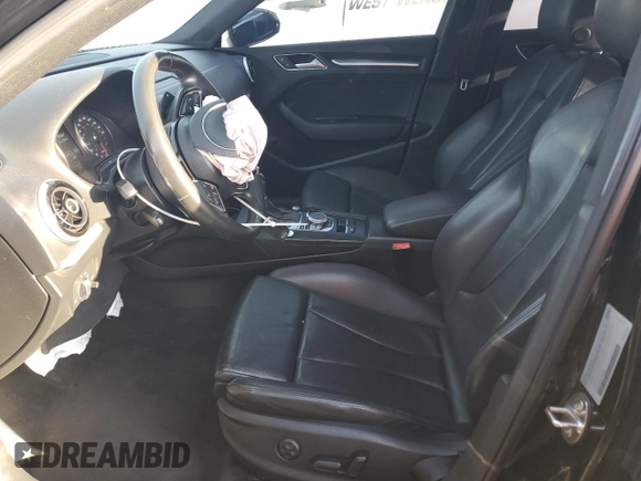 2015 Audi A3 2.0T Premium Plus with VIN WAUEFGFF3F1046253, listed as a Copart auction lot 46918925 with 124,568 mi miles and Salvage Title. Bid and sale history available at carsss.com. Image 7.