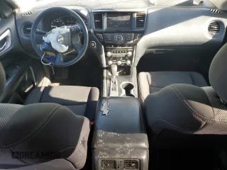 2020 Nissan Pathfinder S with VIN 5N1DR2AN7LC596798, listed as a Copart auction lot 49574785 with 99,769 mi miles and Salvage title. Bid and sale history available at DreamBid. Image 8.