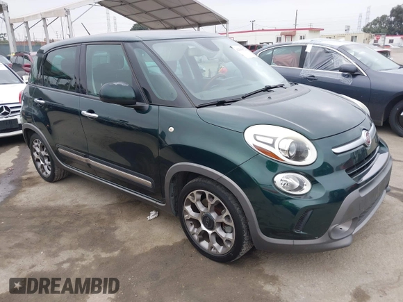 2014 FIAT 500L Trekking with VIN ZFBCFADH0EZ007506, listed as a IAAI auction lot 42563872 with 126,535 mi miles and . Bid and sale history available at DreamBid. Image 1.