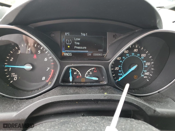 2016 Ford Escape SE with VIN 1FMCU9GX4GUB10590, listed as a Copart auction lot 47989125 with 99,960 mi miles and Salvage Title. Bid and sale history available at carsss.com. Image 9.