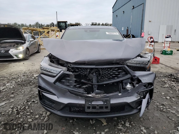 2021 Acura RDX w/A-Spec Package with VIN 5J8TC2H69ML026594, listed as a Copart auction lot 79629773 with 240,806 mi miles. Bid and sale history available at carsss.com. Image 5.