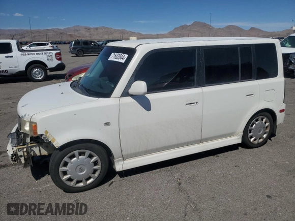 2006 Scion xB with VIN JTLKT334964114844, listed as a Copart auction lot 71682844 with 219,689 mi miles and Salvage Title. Bid and sale history available at DreamBid. Image 1.