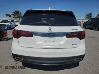 2014 Acura MDX Advance with VIN 5FRYD4H88EB026703, listed as a Copart auction lot 56964525 with 75,734 mi miles and Salvage title. Bid and sale history available at DreamBid. Image 6.