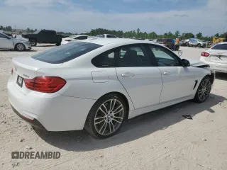 2017 BMW 4 Series 430i with VIN WBA4F7C36HG787941, listed as a Copart auction lot 53508105 with 141,324 mi miles and Salvage title. Bid and sale history available at DreamBid. Image 3.