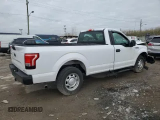 2016 Ford F-150 XL with VIN 1FTMF1C85GKD04074, listed as a Copart auction lot 51312805 with 76,934 mi miles and Salvage Title. Bid and sale history available at DreamBid. Image 3.