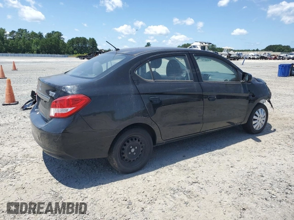 2017 Mitsubishi Mirage ES with VIN ML32F3FJ5HHF18097, listed as a Copart auction lot 61294455 with 139,490 mi miles and Clean title. Bid and sale history available at DreamBid. Image 3.