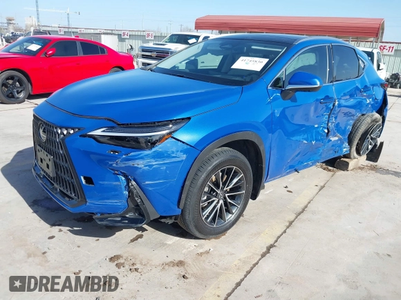 2025 Lexus NX with VIN JTJHGCEZ5S2020093, listed as a IAAI auction lot 41745830 with 6,003 mi miles. Bid and sale history available at carsss.com. Image 2.