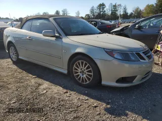 2008 Saab 9-3 with VIN YS3FB79Y686005890, listed as a Copart auction lot 77331064 with 187,143 mi miles and Clean Title. Bid and sale history available at carsss.com. Image 4.