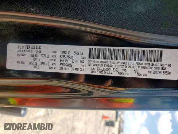 2016 Jeep Wrangler Unlimited Sahara with VIN 1C4HJWEG9GL103631, listed as a Copart auction lot 60530885 with 232,683 mi miles and Salvage title. Bid and sale history available at DreamBid. Image 12.