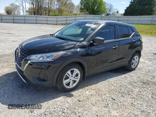 2024 Nissan Kicks S with VIN 3N1CP5BV9RL565865, listed as a Copart auction lot 50495815 with 8,343 mi miles and Salvage Title. Bid and sale history available at carsss.com. Image 1.