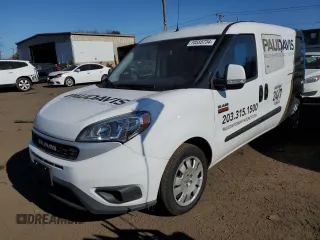 2021 Ram ProMaster City Passenger SLT with VIN ZFBHRFBB1M6V75014, listed as a Copart auction lot 70555734 with 44,752 mi miles and Salvage Title. Bid and sale history available at carsss.com. Image 1.