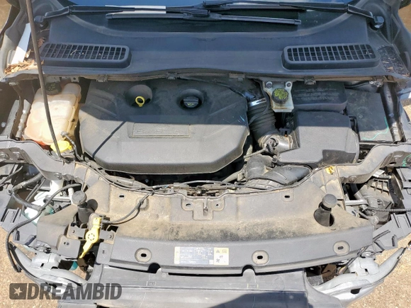 2015 Ford Escape Titanium with VIN 1FMCU0J92FUB80769, listed as a Copart auction lot 61988435 with 103,212 mi miles and Salvage title. Bid and sale history available at DreamBid. Image 12.