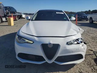 2017 Alfa Romeo Giulia with VIN ZARFAEBN3H7546703, listed as a Copart auction lot 82305614 with 45,438 mi miles and Salvage Title. Bid and sale history available at carsss.com. Image 5.