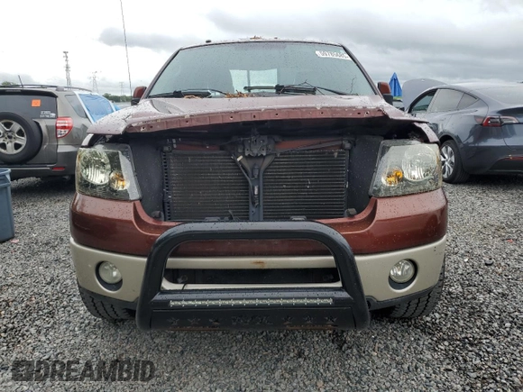 2007 Ford F-150 XLT with VIN 1FTPW12V57KC23130, listed as a Copart auction lot 59785685 with 149,350 mi miles and Salvage title. Bid and sale history available at DreamBid. Image 5.