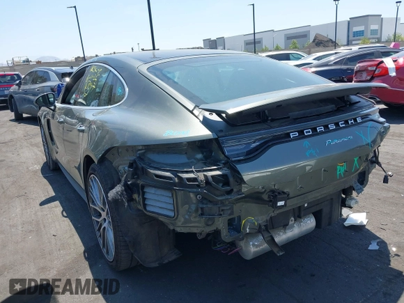 2023 Porsche Panamera with VIN WP0AJ2A78PL103586, listed as a IAAI auction lot 42489914 with 19,902 mi miles and . Bid and sale history available at DreamBid. Image 3.