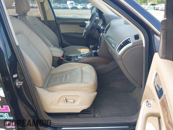 2015 Audi Q5 Premium Plus with VIN WA1LFAFP2FA145558, listed as a IAAI auction lot 42471175 with 138,390 mi miles and . Bid and sale history available at DreamBid. Image 5.