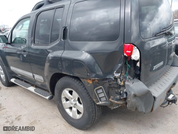 2011 Nissan Xterra Pro-4X with VIN 5N1AN0NW7BC506280, listed as a IAAI auction lot 41829719 with 120,087 mi miles. Bid and sale history available at carsss.com. Image 14.