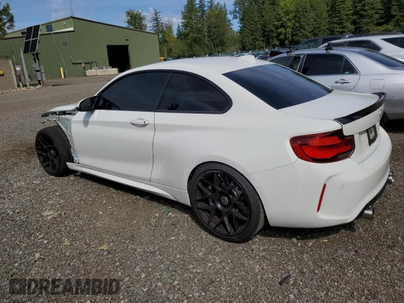 2021 BMW M2 Competition z VIN WBS2U7C05M7J41136, wystawiony jako Copart lot #67510024 z przebiegiem 14 394 mil mil oraz Szkoda całkowita • Salvage title. Historia ofert i sprzedaży dostępna na DreamBid. Obrazek 2.