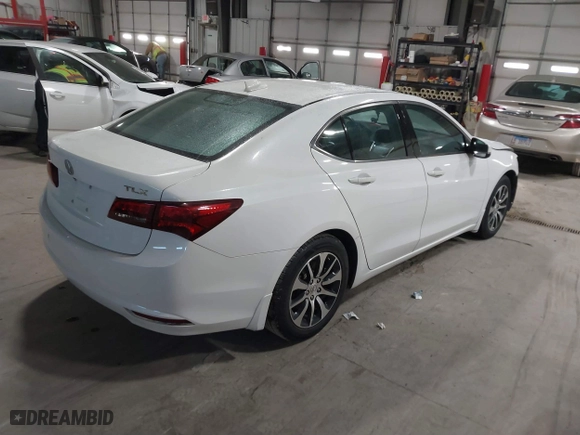 2016 Acura TLX Tech with VIN 19UUB1F55GA010484, listed as a IAAI auction lot 41286926 with 101,633 mi miles. Bid and sale history available at carsss.com. Image 4.