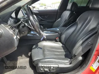 2013 BMW 6 Series 650i with VIN WBA6B2C59DDG66702, listed as a Copart auction lot 52327905 with 112,300 mi miles and Salvage Title. Bid and sale history available at DreamBid. Image 7.