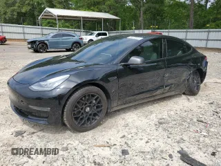 2018 Tesla Model 3 Long Range Battery z VIN 5YJ3E1EB9JF169998, wystawiony jako Copart lot #54579105 z przebiegiem 35 712 mil mil oraz Szkoda całkowita • Salvage title. Historia ofert i sprzedaży dostępna na DreamBid. Obrazek 1.