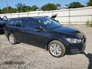 2017 Volkswagen Golf S z VIN 3VW017AU6HM508261, wystawiony jako Copart lot #61797425 z przebiegiem 156 482 mil mil oraz Czysty tytuł • Clean title. Historia ofert i sprzedaży dostępna na DreamBid. Obrazek 4.