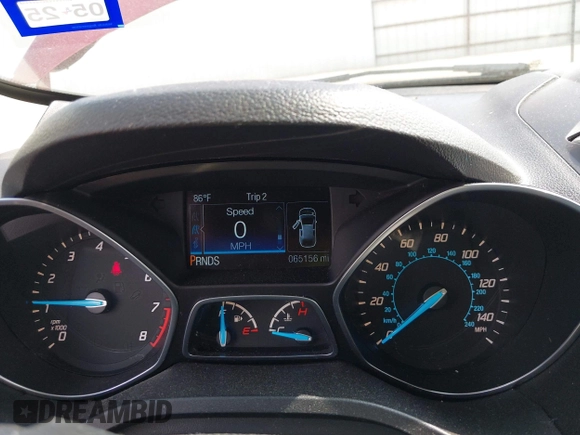 2016 Ford Escape SE with VIN 1FMCU0GX4GUC41448, listed as a IAAI auction lot 41936088 with 65,156 mi miles and . Bid and sale history available at carsss.com. Image 7.