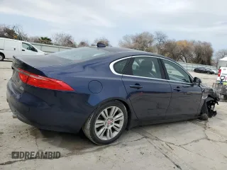 2017 Jaguar XF 35t Premium with VIN SAJBJ4BVXHCY30910, listed as a Copart auction lot 43550705 with 52,408 mi miles and Salvage Title. Bid and sale history available at carsss.com. Image 3.