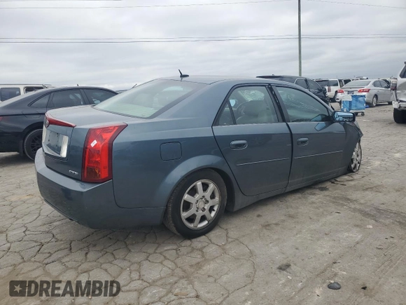 2005 Cadillac CTS with VIN 1G6DP567550195036, listed as a Copart auction lot 74208714 with 0 mi miles and Salvage Title. Bid and sale history available at carsss.com. Image 3.
