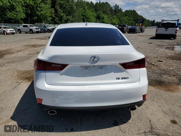2014 Lexus IS 250 z VIN JTHBF1D27E5033417, wystawiony jako Copart lot #57830575 z przebiegiem 95 767 mil mil oraz Szkoda całkowita • Salvage title. Historia ofert i sprzedaży dostępna na DreamBid. Obrazek 6.