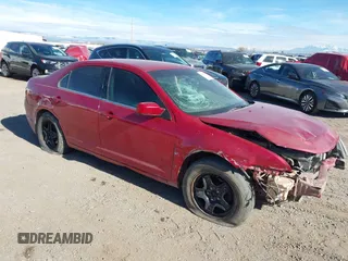 2010 Ford Fusion SE with VIN 3FAHP0HA0AR321457, listed as a IAAI auction lot 41384353 with 230,594 mi miles. Bid and sale history available at carsss.com. Image 1.