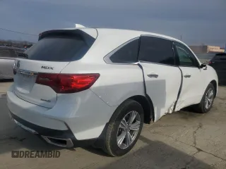 2020 Acura MDX with VIN 5J8YD4H38LL051215, listed as a Copart auction lot 46155855 with 29,984 mi miles and Salvage Title. Bid and sale history available at carsss.com. Image 3.