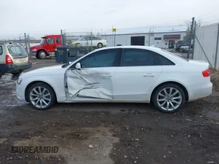 2013 Audi A4 Premium Plus with VIN WAUFFAFLXDN046666, listed as a IAAI auction lot 41074023 with 92,092 mi miles and . Bid and sale history available at DreamBid. Image 14.
