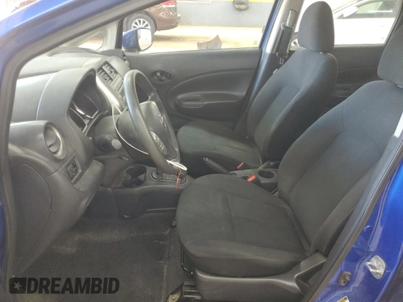 2015 Nissan Note S with VIN 3N1CE2CP6FL353988, listed as a Copart auction lot 60419445 with 143,012 mi miles and Salvage title. Bid and sale history available at DreamBid. Image 7.