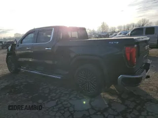 2022 GMC Sierra 1500 Limited SLT with VIN 3GTU9DEL7NG118552, listed as a Copart auction lot 88936075 with 36,462 mi miles and Salvage Title. Bid and sale history available at carsss.com. Image 2.