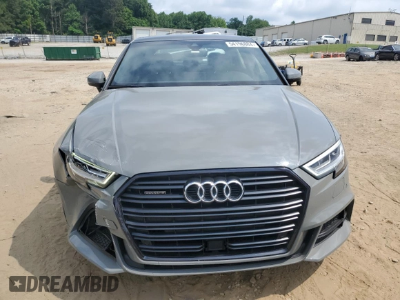 2020 Audi A3 Sedan S line Premium Plus with VIN WAUJEHFF4LA029822, listed as a Copart auction lot 54196884 with 41,785 mi miles and Salvage Title. Bid and sale history available at carsss.com. Image 5.