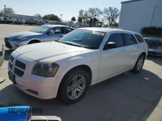 2007 Dodge Magnum with VIN 2D4FV47T47H643463, listed as a Copart auction lot 48587295 with 174,068 mi miles and Clean Title. Bid and sale history available at carsss.com. Image 1.