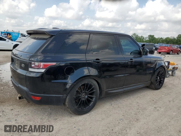 2014 Land Rover Range Rover Sport HSE with VIN SALWR2WF9EA349952, listed as a Copart auction lot 53970595 with 130,548 mi miles and Clean Title. Bid and sale history available at carsss.com. Image 3.